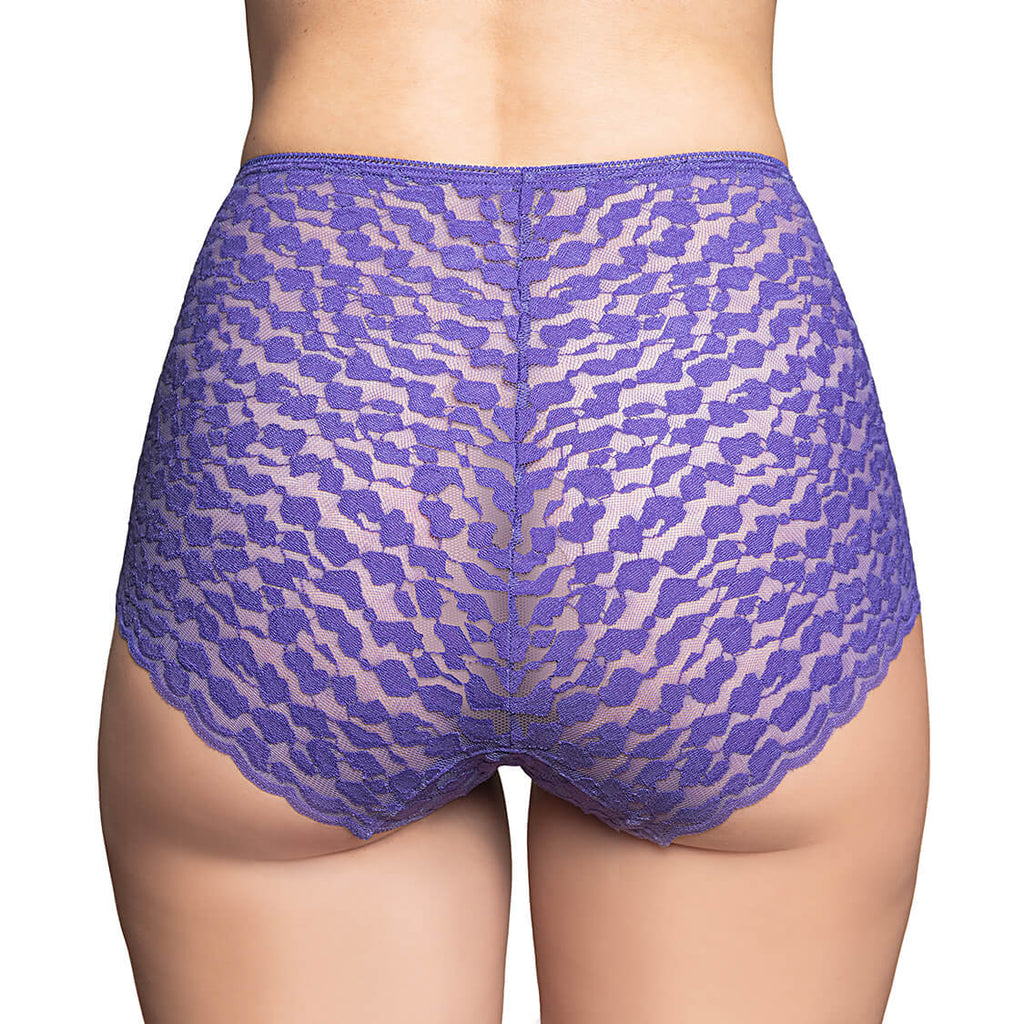 lace underwear purple
